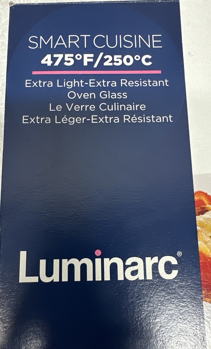 Plat Carré Blanc Smart Cuisine Carine 250°C - Plat À Four En Verre Plat Carré Blanc Smart Cuisine Carine 250°C - Plat À Four En Verre