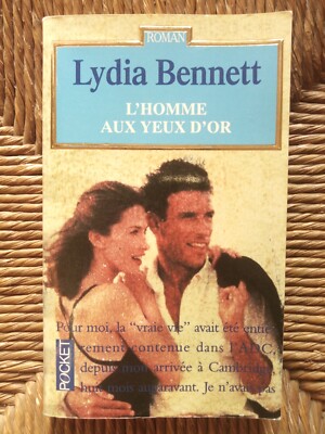 Livre roman L'Homme aux yeux d'or de Lydia Bennett