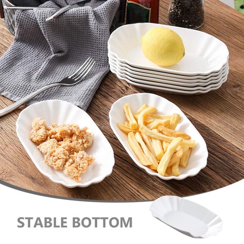 Snackschalen, Pommes-Frites-Gericht, Keramik-Dip-Schalen zum Abendessen, Grillen - Bild 7 von 12
