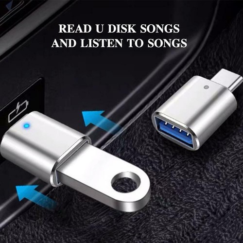 3PCS USB-C USB 3.1 Type C Male To USB 3.0 Female Data OTG Converter Adapte R - Zdjęcie 6 z 11