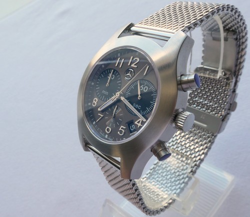 Mercedes Benz Classic Sport Car Accessory Swiss Made Luxury Chronograph Watch - Picture 13 of 24