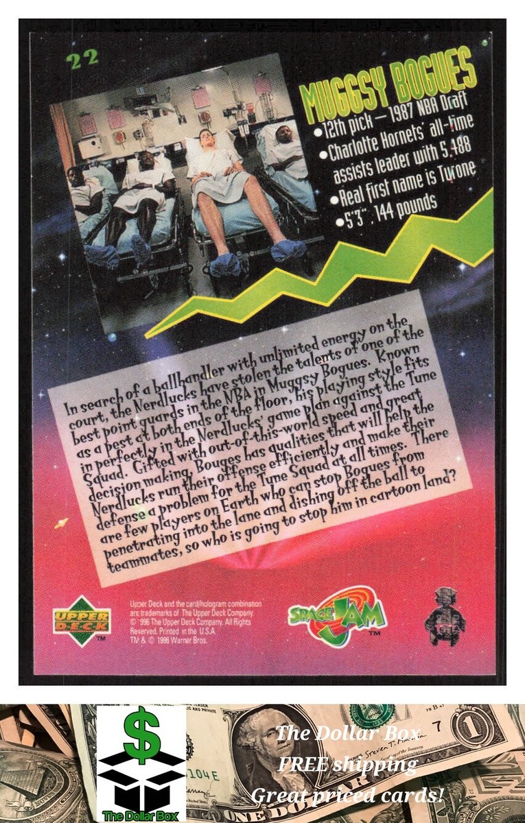 ルーニーテューンズ マグジー 1996 Upper Deck Space Jam #22 Muggsy Bogues - | eBay