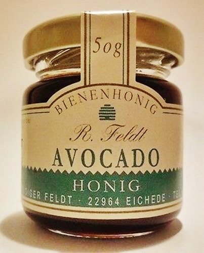 Honig Avocado Honig 100% Naturreiner Bienenhonig ! Mexiko ! Malzaroma 50G Glas !-image