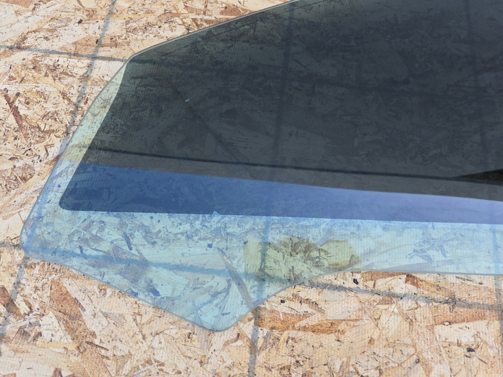 LEFT DRIVER WINDOW GLASS OEM 36k 08-19 MASERATI GRANTURISMO M145