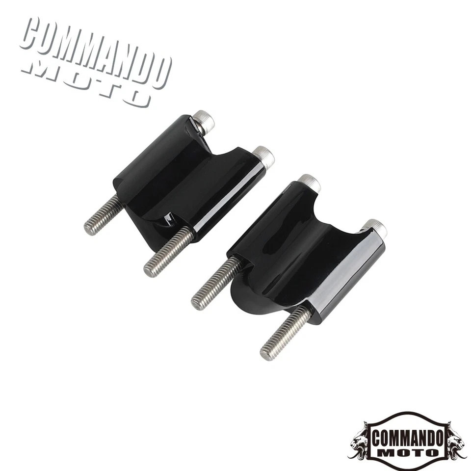 Kit de extensión elevador de manillar de 1"" pulgadas para Harley XL1200X Forty-Eight 2010-2018  Foto 3 de 4