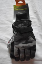 Tek Gear Microfleece Gloves Boy's Size Small 4-7 Waterproof 3M Thinsulate