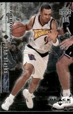 1998-99 Upper Deck Black Diamond #36 John Starks Wizards basketball card