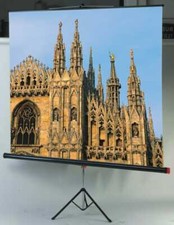 Telo per Videoproiettore Manuale 88" 155 x 155 cm Quadrato - 1150 Sopar