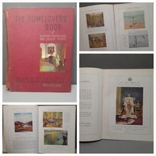 Vintage Art Book 400+ Illustrations World Famous Artists Homelovers Prints 1930s