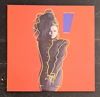 Janet Jackson ''Control'' 1986 Vinyl Record In Near Mint- Condition!