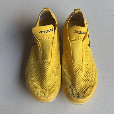 Nike Air Vapormax Flyknit Moc 2 Yellow Womens Size 7 AH7006-300 | eBay