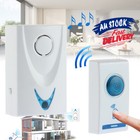 Wireless Door Bell Doorbell + 1 Battery Operated LED Remote Control 32 Chime New
