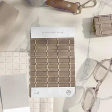 MOOD Custom Bamboo Shades | Rustic | Cordless Bamboo Roman Shades for Windows an