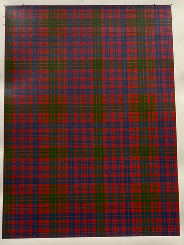 Highland Tartan Ross antique engraving - Picture 2 of 4
