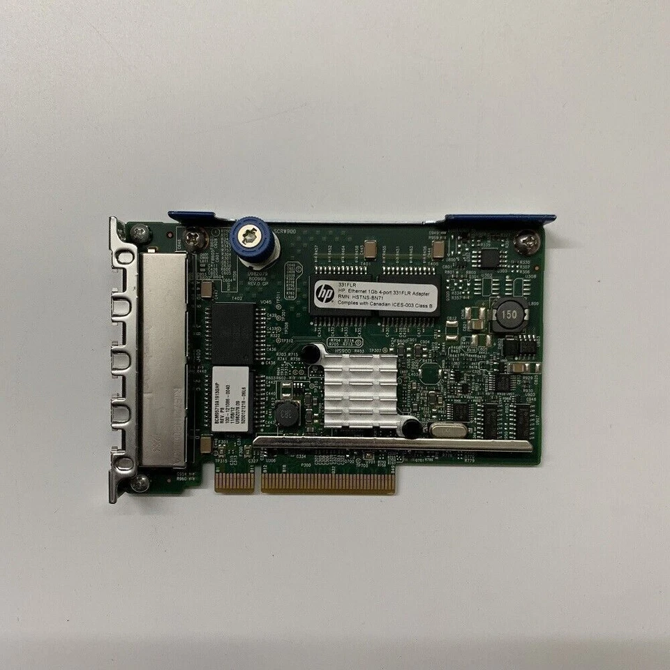 HP 4-Port 684208-B21 629135-B21 634025-001 Ethernet 1Gb 331FLR Adapter - Image 2 of 4