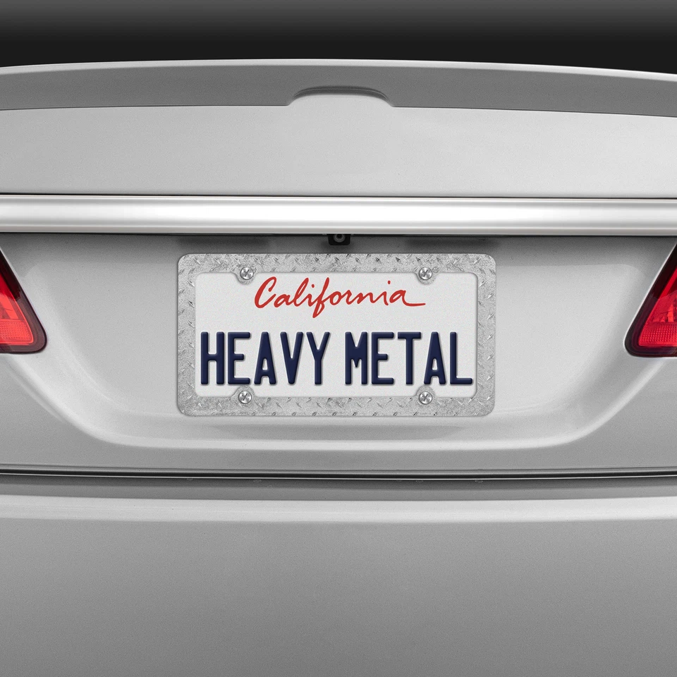 Сверхпрочный ржавый хром нержавеющая сталь металл бриллиант рама номерного знака - Изображение 4 из 4