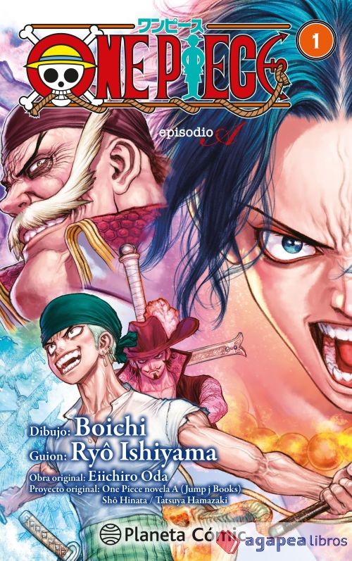 One Piece Episodio A nº 01/02. NUEVO. ENVÍO URGENTE (Librería Agapea)