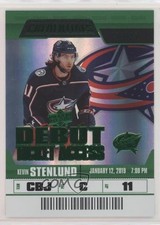 2019-20 Upper Deck Credentials Debut Ticket Access Green /25 Kevin Stenlund 02cj