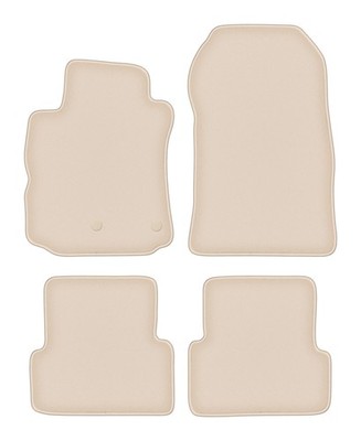 Fußmatten Automatten Velours Premium für Renault Modus 2004-2012 4-tlg