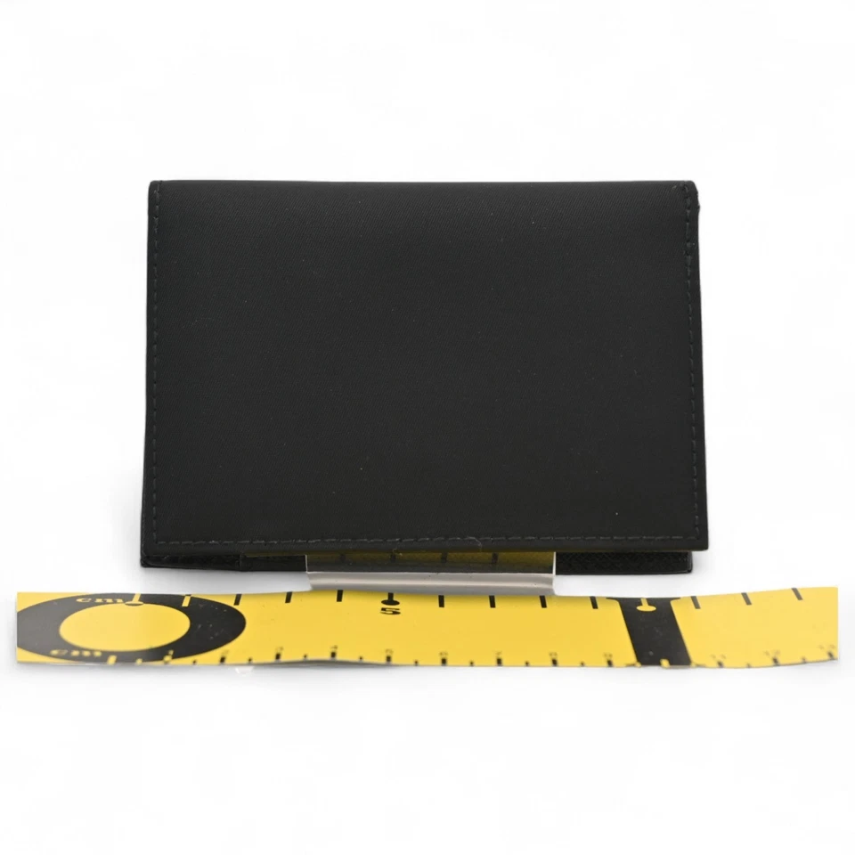 Auténtico estuche para tarjetas Prada placa triangular pr8809bf Foto 2 de 4