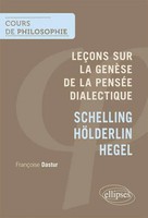 FrançOise Dastur | LeçOns Sur La GenèSe De La PenséE Dialectique, Schelling...