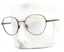 Chanel Eyeglasses Blue Light Glasses 2197ST Matte Antique Gold Titanium w/case