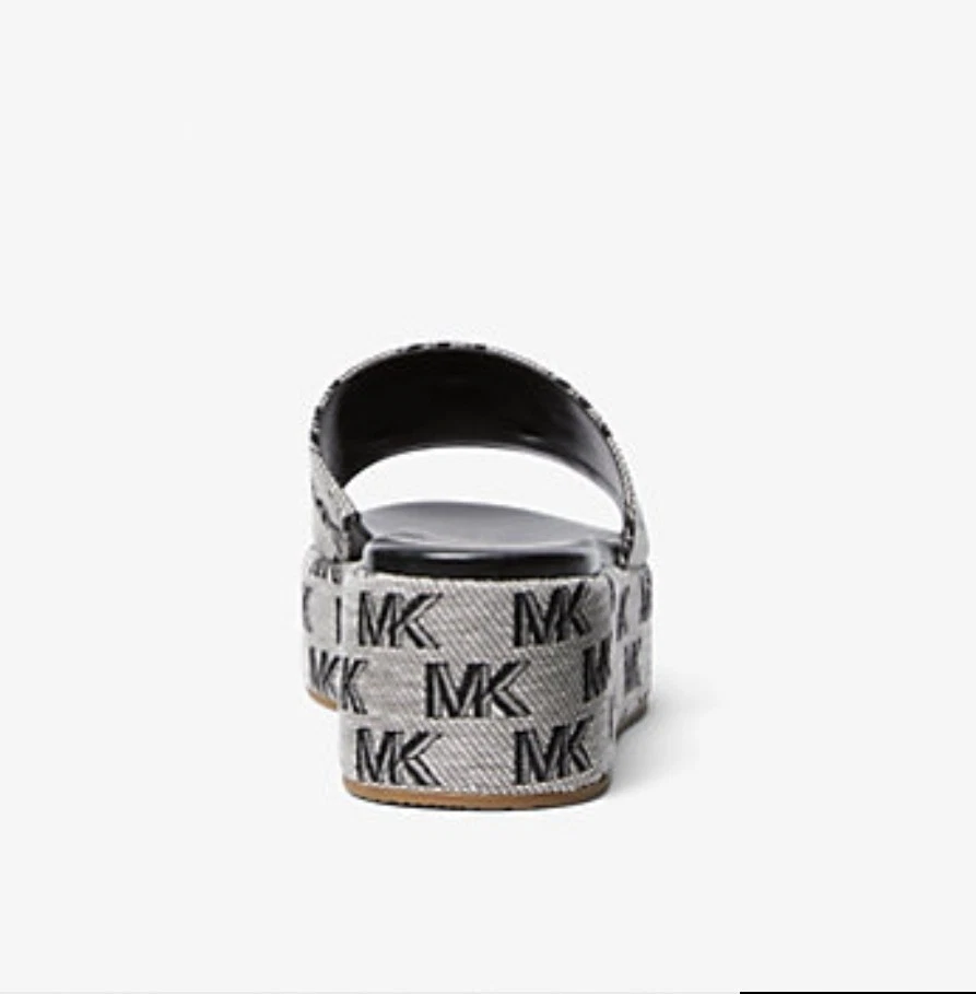 Sandalia de plataforma Michael Kors gris/negro Foto 3 de 4