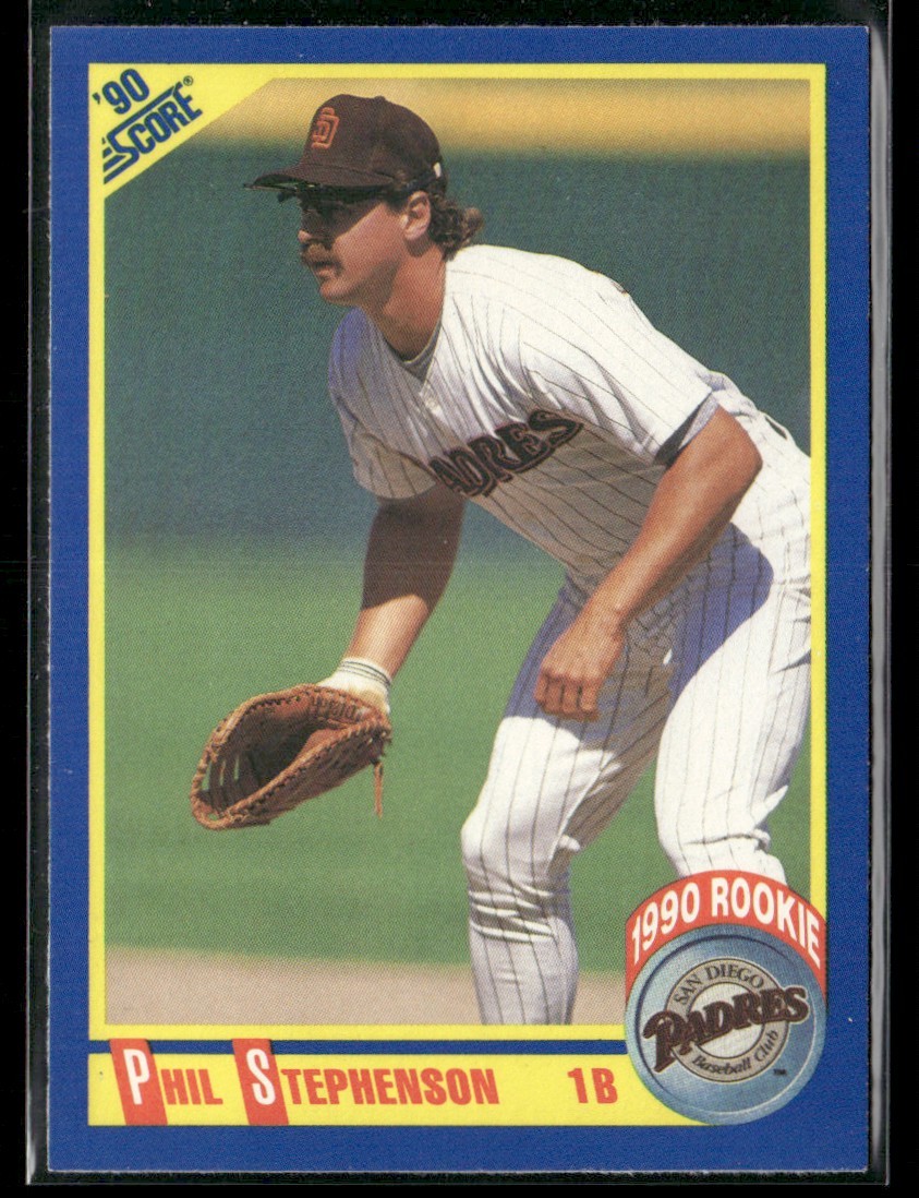 1990 Score Phil Stephenson Rookie San Diego Padres #642