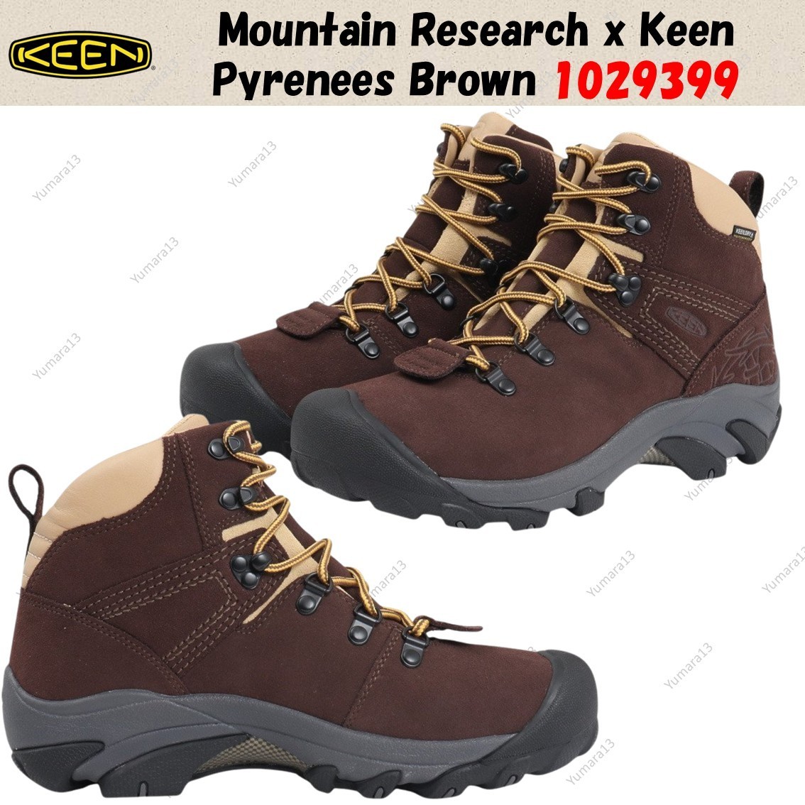 Mountain Research x Keen Pyrenees Brown 1029399 Men's Size | eBay