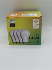 GU 24 9 W LED 4 pack 800 lumen lightbulb 5000k New