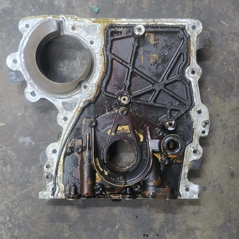 Bomba de óleo 2004-2006 (A) Chevy Colorado GMC Canyon 3.5L L52 tampa de temporização 12576249 - Imagem 2 de 2