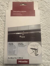 Miele Descaling Tablets for Coffee Machines, Steam Ovens… 6 ct read Description