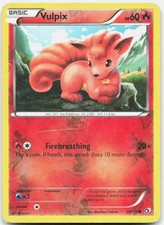 Vulpix 20/113 Common Legendary Treasures Pokemon Reverse Holo Heavily Played on eBay