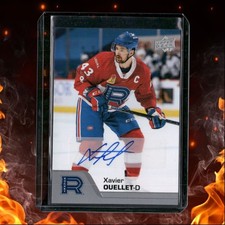 2021-22 Upper Deck AHL Xavier Ouellet Auto #143