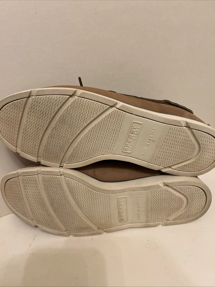 Zapatos de barco náutico Sperry Top Sider para niños talla 5,5 años beige/marrón ¡Bonitos!! Foto 4 de 4