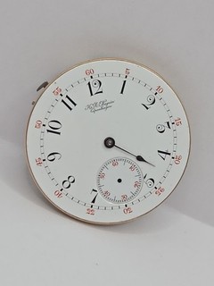 Alto grado H.R. Reloj Bolsillo EKEGREN Copenhagen Movimiento 36mm Buen Balance Vendido