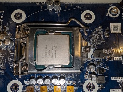 Intel Core i7-10700 CPU And Mobo