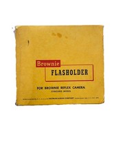 Vintage Kodak Brownie Flasholder for Brownie Reflex Synchro Model w/Original Box
