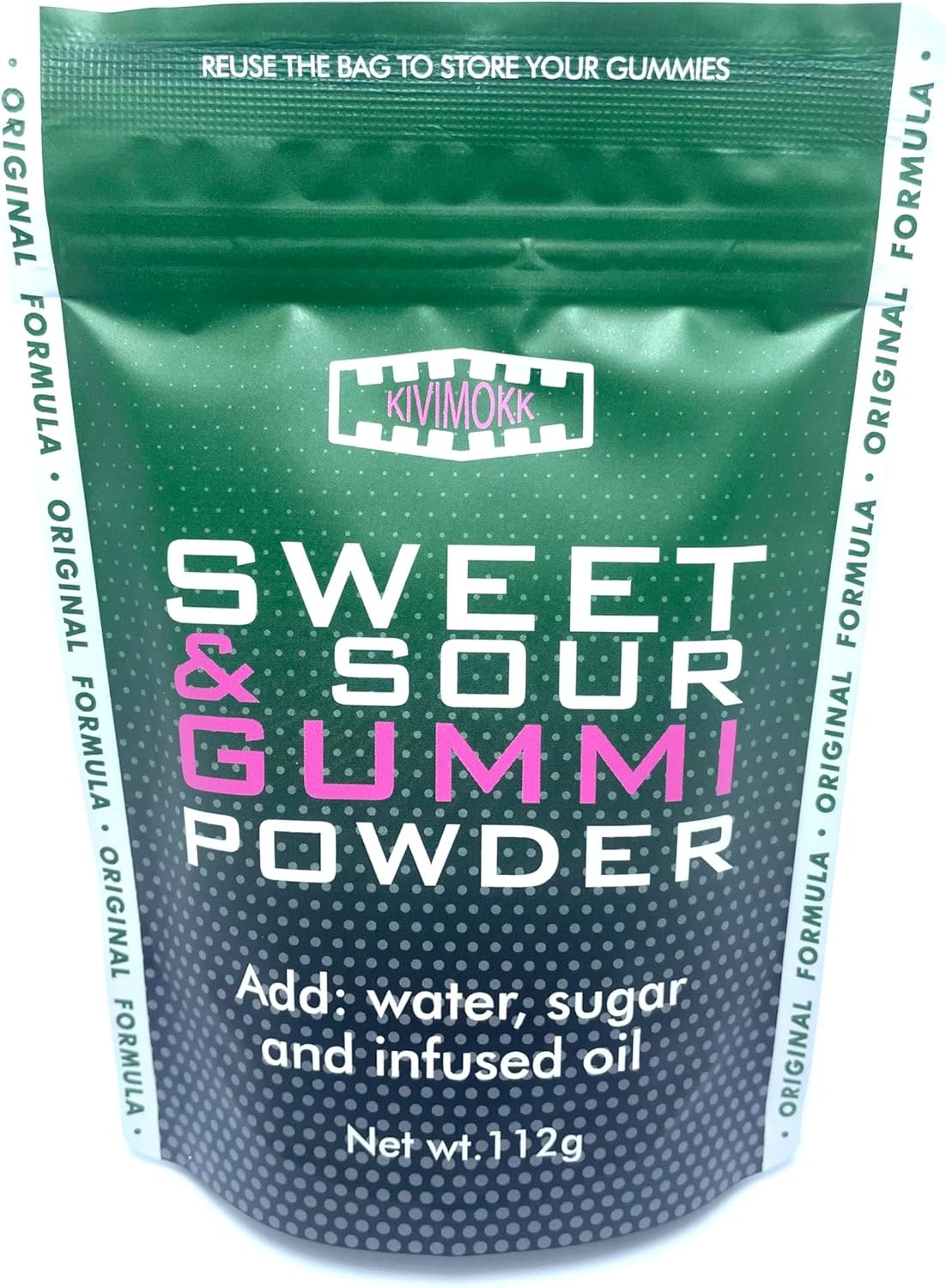 Kivimokk DIY Sweet & Sour Gummy & Jelly Powder Mix â Makes 125 Fun Gummies â