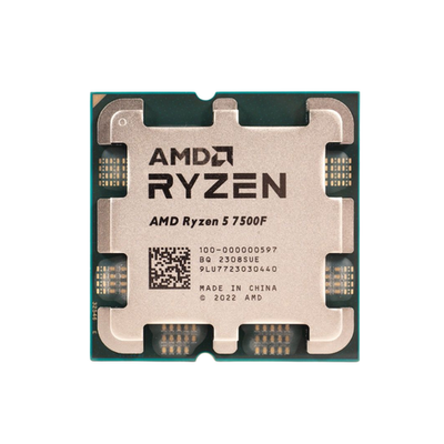 AMD Ryzen 5 7500F CPU - Socket AM5 6 Cores 12 Threads 4.0 GHz 32MB