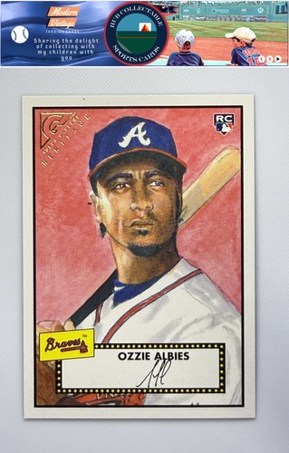 Ozzie Albies #H-18 2018 Topps Gallery Heritage card