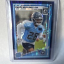 2025 Panini Donruss Optic Rated Rookie Prizm Kalel Mullings RB #262