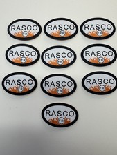 FR Patches for clothing iron on 10-Pack fr replacement badge