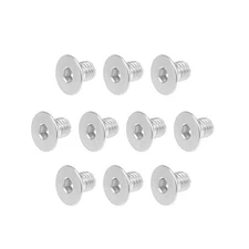 M8x12mm Flat Head Machine Screws Inner Hex Screw 304 Stainless Steel Bolts 10Pcs
