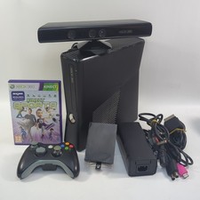Xbox 360 Slim 250GB HDMI Console with Kinect and Game Boxed