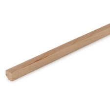 Cindoco Maple Dowel 1/4" Square SINGLE PIECE