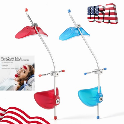 #ad Dental Orthodontic forward pull Headgear facemask with Single Lever Adjustable $83.56