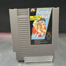 The Karate Kid NES Video Game Master Martial Arts Classic Tested Working