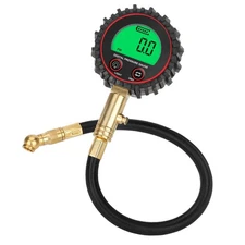Digital Pressure Tire Gauge For Measurement Units: PSI, KPa, Bar, Kg/cm²