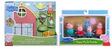 Peppa Pig Peppa's Adventures Peppas Garden Shed AND Peppa Family Pack Play Set